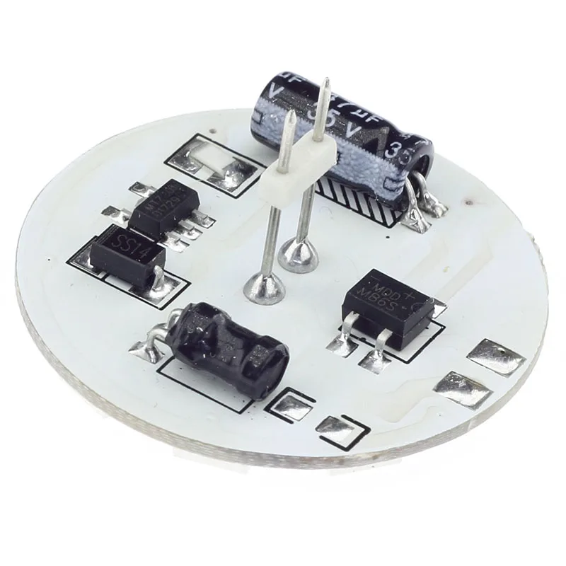 15 светодиодных G4 световых круглых досок SMD 5050 с широким напряжением AC/DC10 30V белый