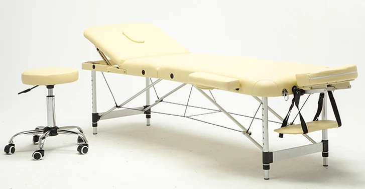 Спа салон красоты мебель эстетик складной ресницы для лица кровать металл портативный массажный стол тату массажная кровать с табуретом сумка