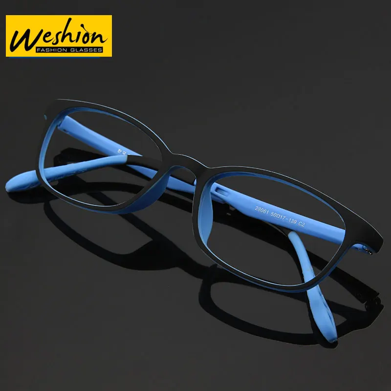 

Juniors Anti Blue Light Glasses Girls Rectangle Optic Lenses Computer Reading Eyewear Customized Prescription Lenses