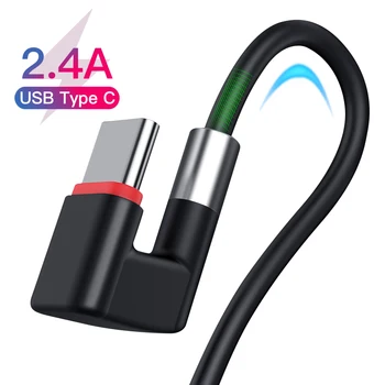180 stopni Micro USB typ C kabel szybkie ładowanie drutu do Samsung Galaxy S8 S9 Plus Huawei telefon komórkowy kabel USB C ładowarka tanie i dobre opinie Ranipobo TYPE-C 2 4A USB A Złącze ze stopu