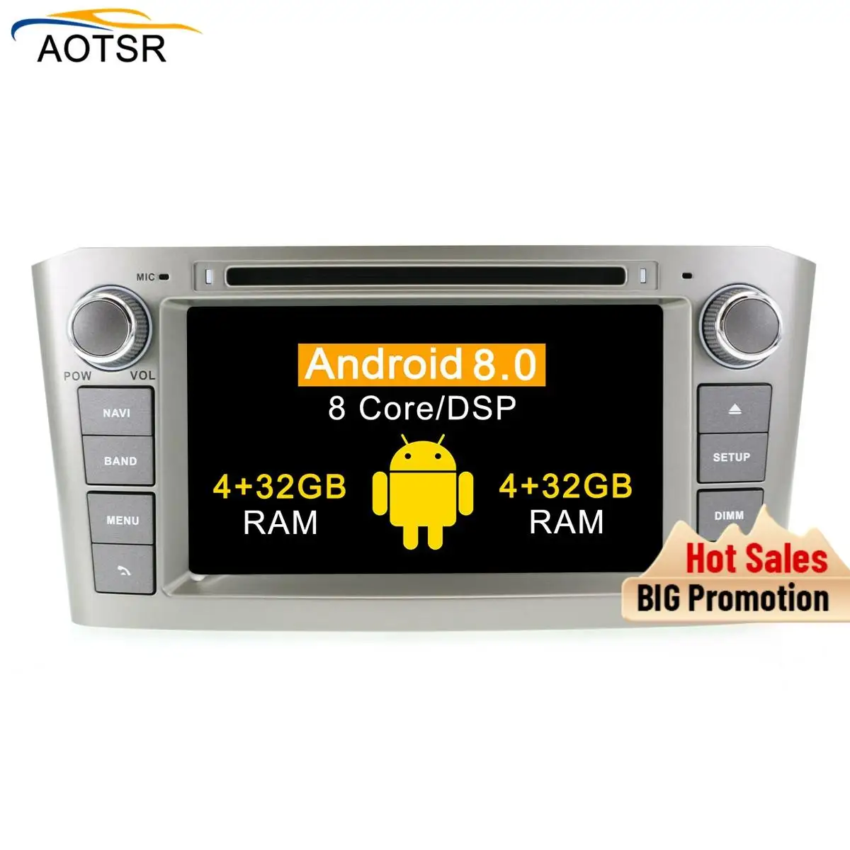 Головное устройство для Toyota Avensis Android 9 0 DVD стерео мультимедиа 2002-2008 автомобильный