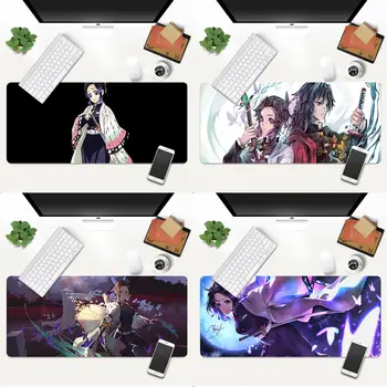 

MaiYaCa demon slayer shinobu DIY Design Pattern Game mousepad Gaming Mouse Pad Large Deak Mat 700x300mm for overwatch/cs go