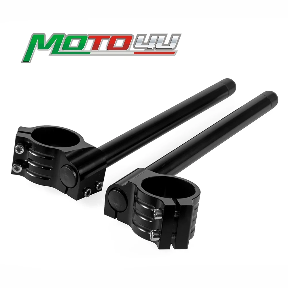 47MM Clip on Bars Motorcycle handlebars Clip-Ons Cafe Racer High quality Clamp Fork | Автомобили и мотоциклы