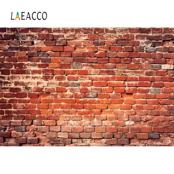 

Laeacco Wall Backgrounds For Photography Old Brick Stacked Wall Party Home Decor Seamless Pattern Photo Backdrop Photo Studio