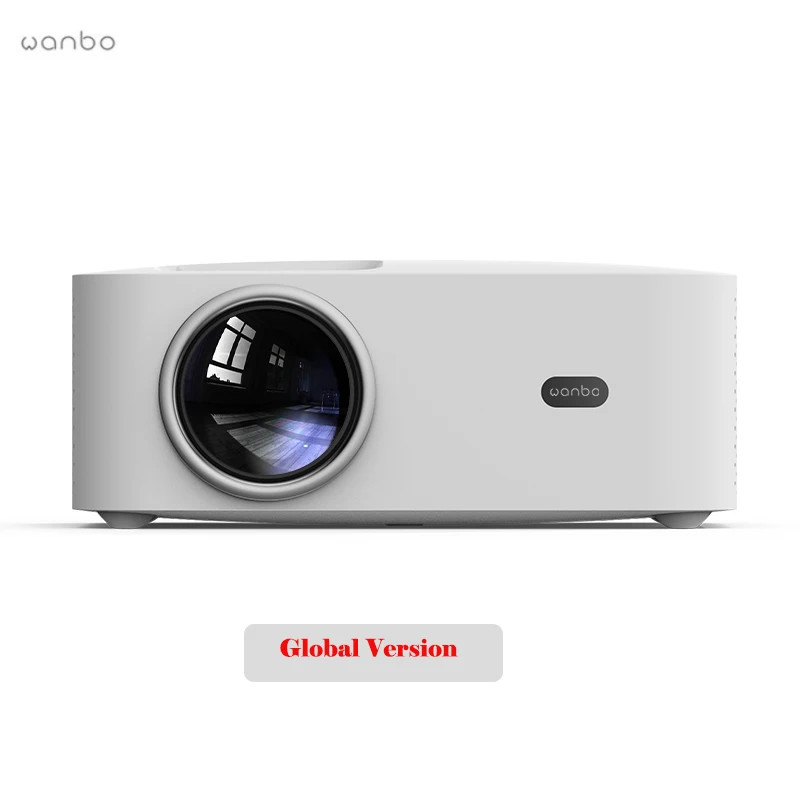 Global Version Wanbo X1 Projector Osd Portable Projector Keystone Correction For Home Officewireless Projection Low Noise Led - Smart Remote Control - AliExpress