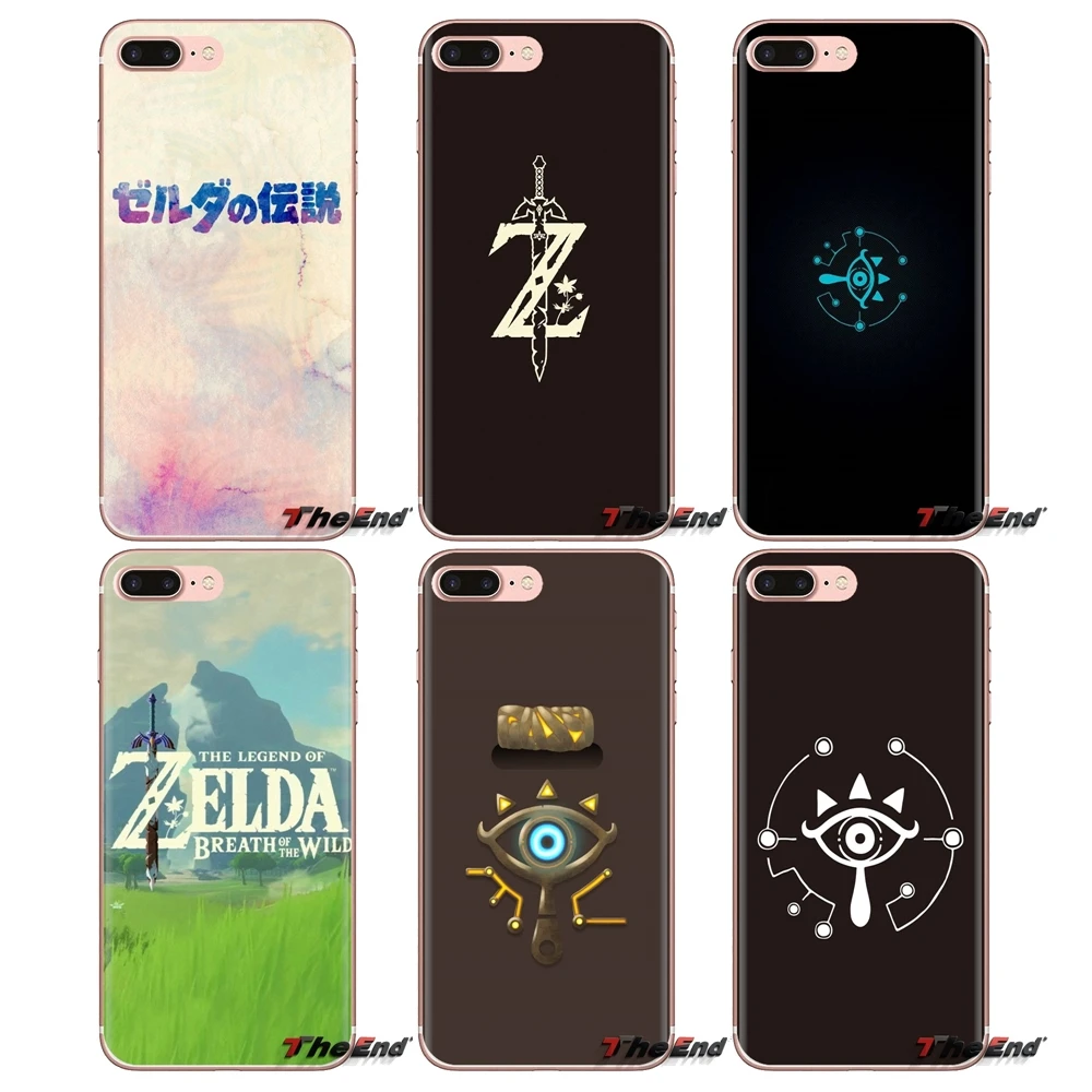Legend of Zelda дышащие мягкие прозрачные чехлы для Xiaomi Redmi 4A S2 Note 3 3S 4 4X 5 Plus 6 7 6A Pro Pocophone F1 |