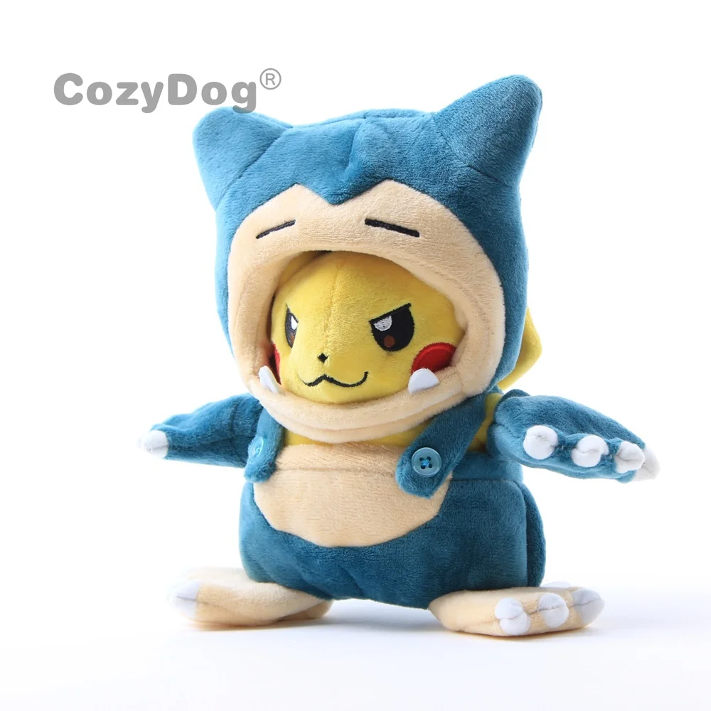 Пикачу Плюшевые игрушки куклы мягкие животные игрушки " 20 см Snorlax мания Пикачу плюшевые куклы Дети Рождество подарок на день рождения