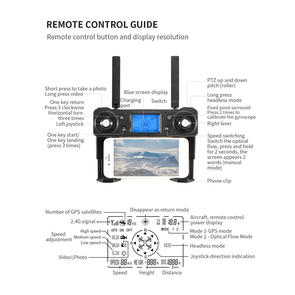 CG018 RC складной Дрон с 4K HD камерой жесты фото Дрон RC Helicoter четырехосевой самолет gps/оптический поток Дрон