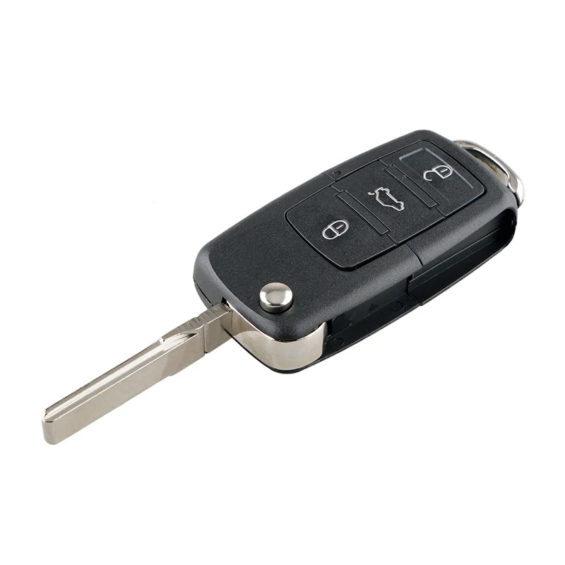 3 кнопки флип складной Смарт дистанционный ключ-брелок от машины для Volkswagen PASSAT Skoda Seat 434 МГц с ID48