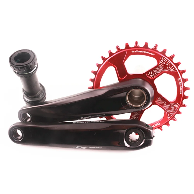 SHIMANO XT M8100 шатун 12 скоростей MTB велосипед части 170 175 с круглым Deckas Кривошип BB MT800 32T