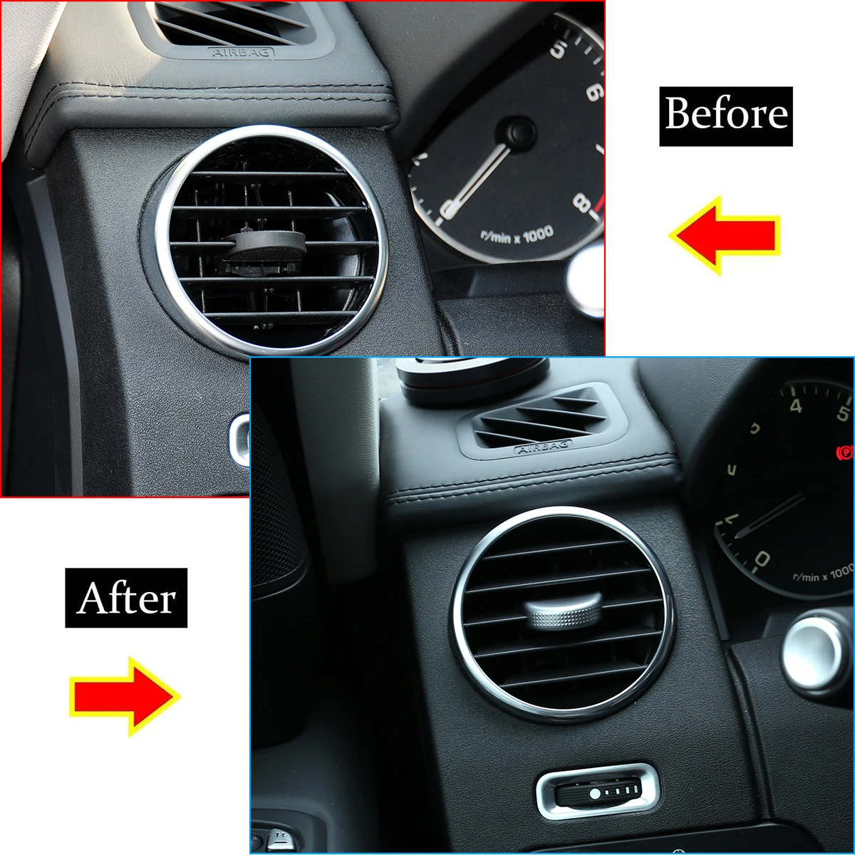 For Land Rover Discovery Sport 2015-2019 Abs Silver Car B
