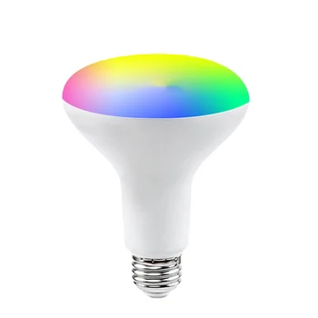

Kitchen Home Durable LED RGB Living Room Voice Control Adjustable Brightness Dimmable Color Changing Smart Bulb WiFi Remote