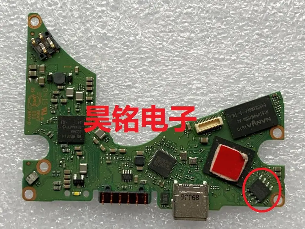 Scheda Logica 2060-810003-001 Del Pwb Di Wd Hdd Per Wd20Sdzm-59Tm5S1 2Tb Tipo Interfaccia Di C