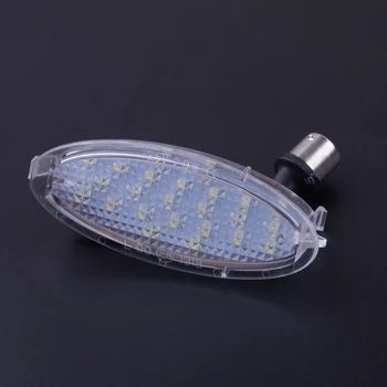 

Car Transparent 9.7 x 4.0 cm LED License Number Plate Light Fit For OPEL Vauxhall Astra Agila Corsa Vectra Tigra