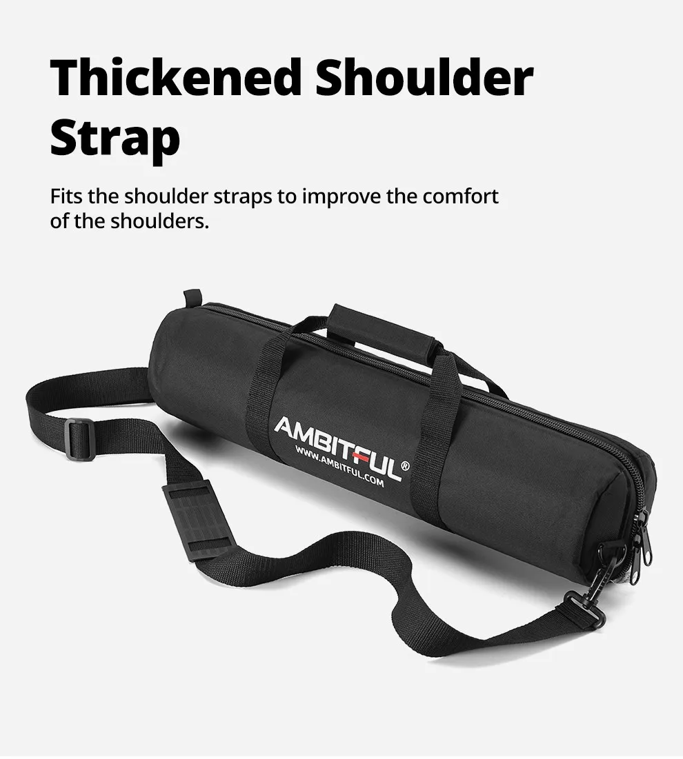 50cm - 125cm Padded Camera Monopod Tripod Carrying Bag Case Light Stand Carry Ba