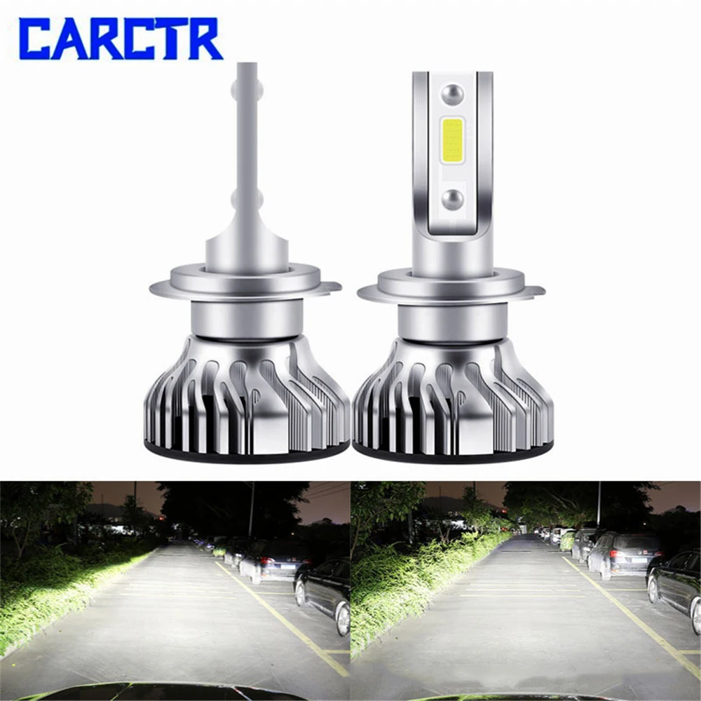 

CARCTR H4 Led Bulb 26W Led Lamps for Auto Car Light Assembly HB4 H1 H3 HB3 2600LM H11 Led Bulb Headlights for Car