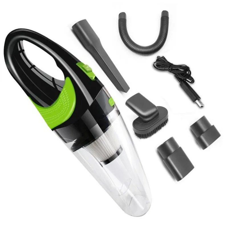 Wireless Car Vacuum Cleaner 120W Handheld USB Cordless Wet Dry Dual-Use Portable Vacuum Cleaner For Home Auto Car