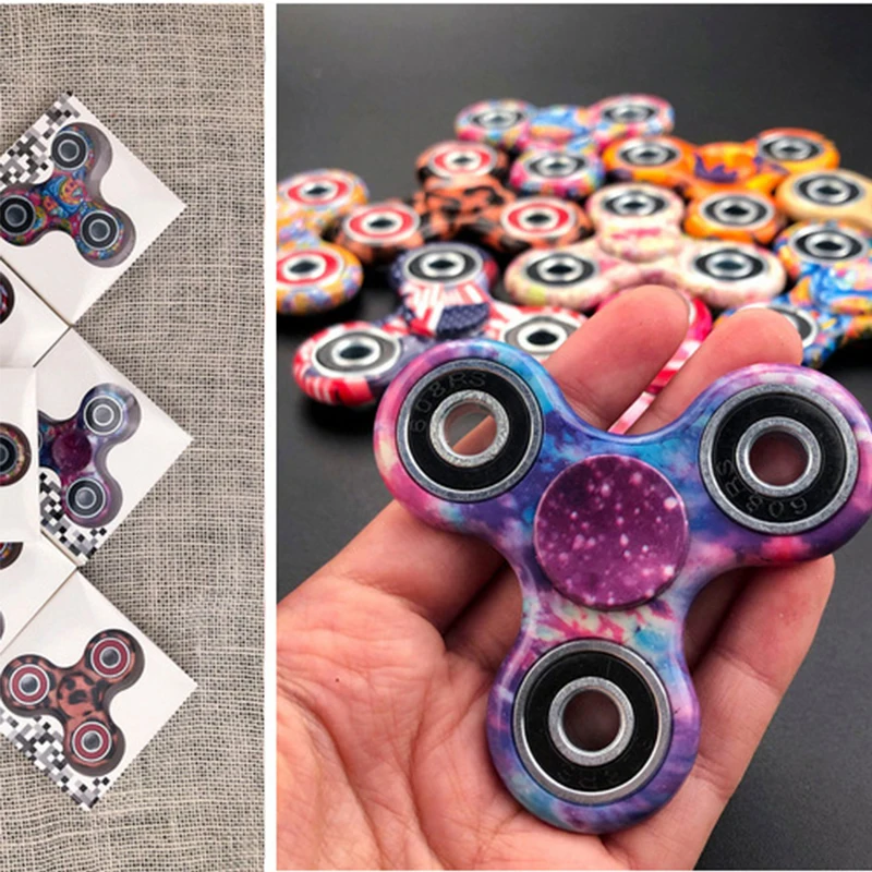 Смешанные Цвет случайный SendFidget Spinner высокое качество EDC, ручная Вертушка для аутизма и ADHD Анти-Стресс стресс колесо забавные игрушки