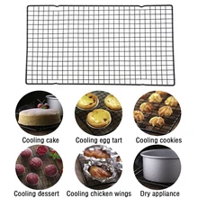 1 teil/satz Nonstick Metall Kuchen Kühlung Rack Grid Net Backblech Cookies Kekse Brot Trocknen Stand Kühler Halter Backen Werkzeuge