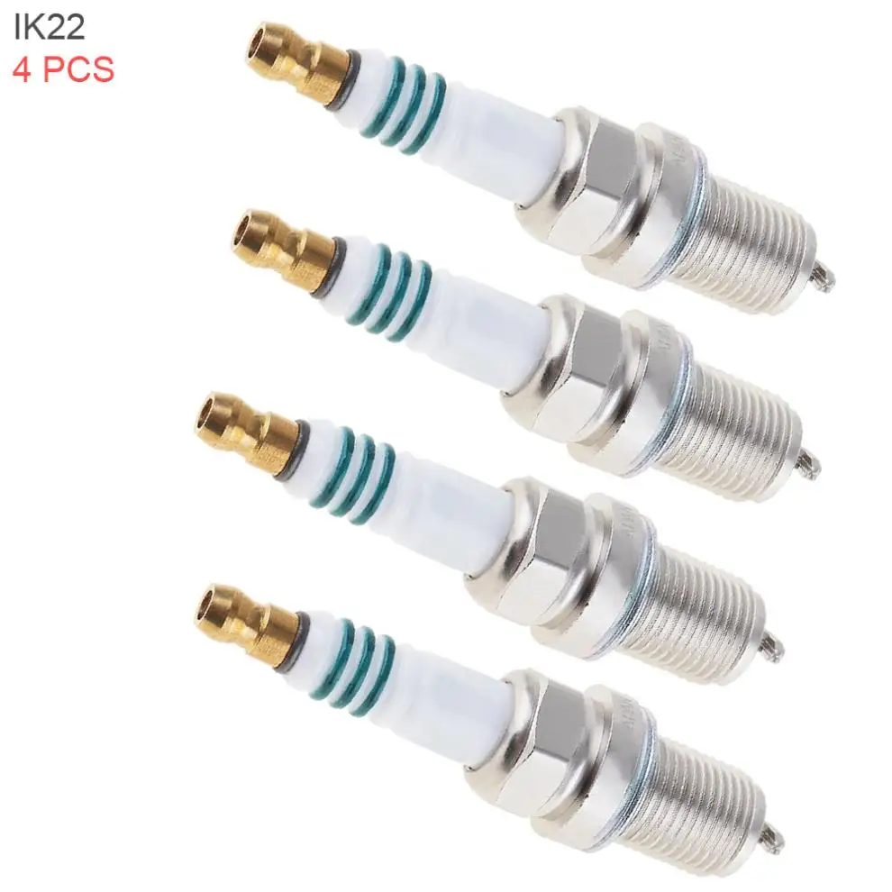 Golden Nut 4pcs Iriduim Spark Plug Ik22 High Quality Auto Spark Plugs