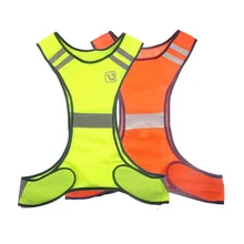 New Upgrade work clothes High Visibility Reflective Vest Unisex Night Running Cycling Safety Warning Vest for Running Jogging
