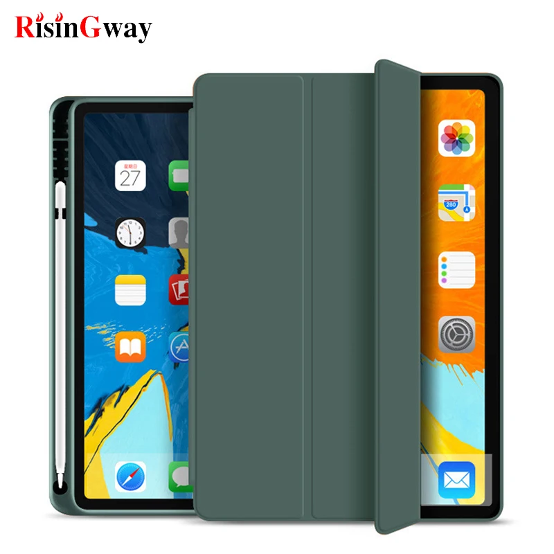 

Silica Gel Case for IPad Pro 11 2020 Wireless Charging Smart Back Cover Protector for IPad Pro 4th Generation Cases