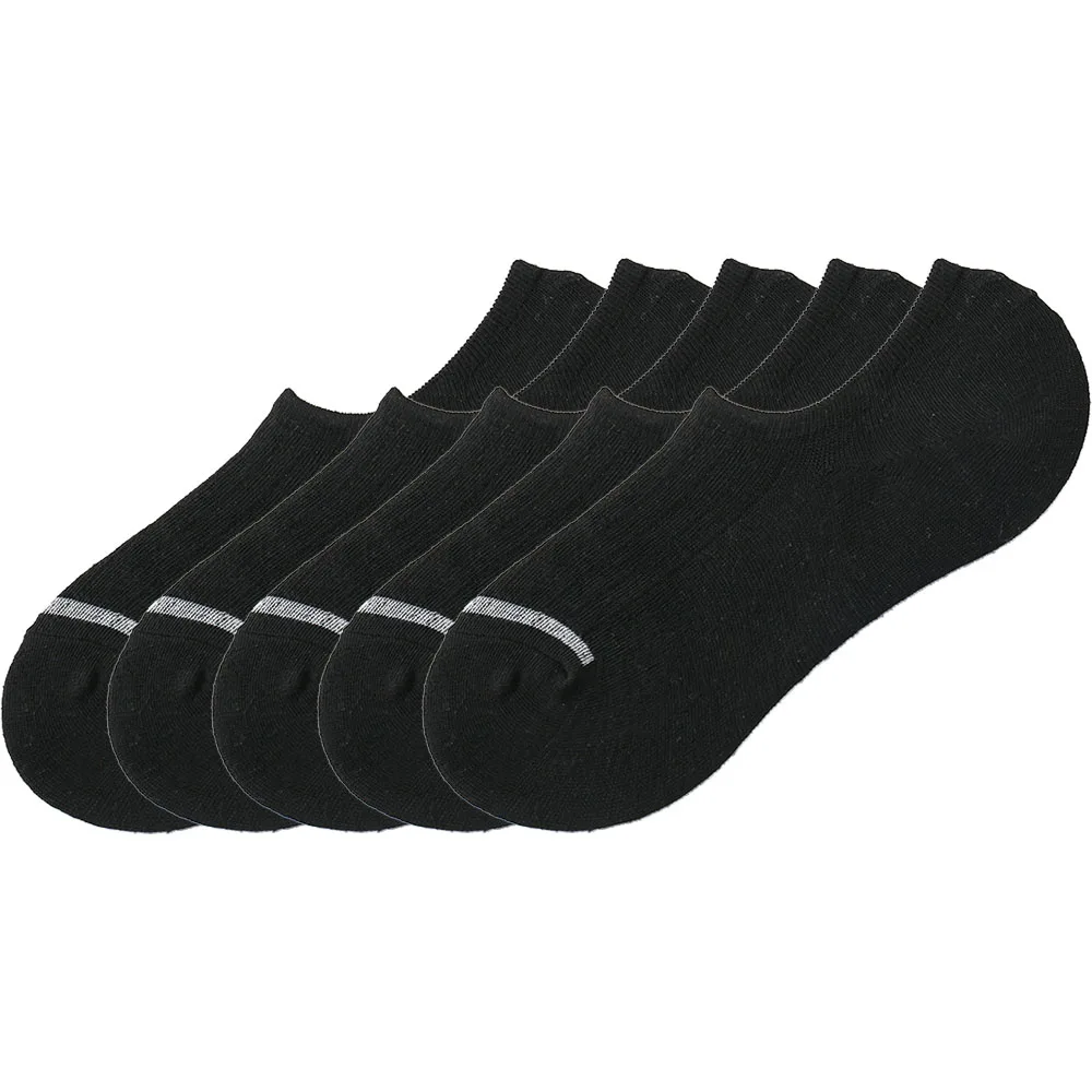 5 pairs Black