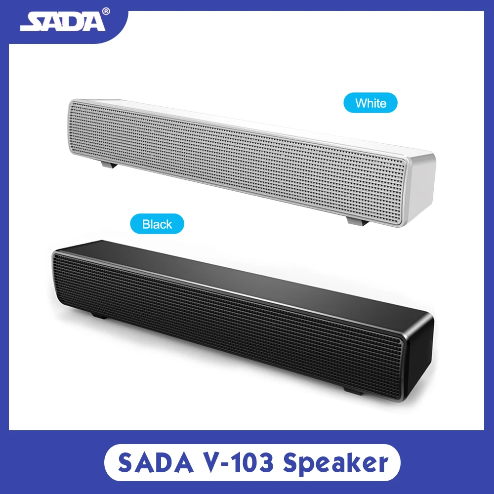 Speaker Bar Soundbar Computer-Sound Stereo Home-Theater Hifi Bass 1 USB for PC TV Wired