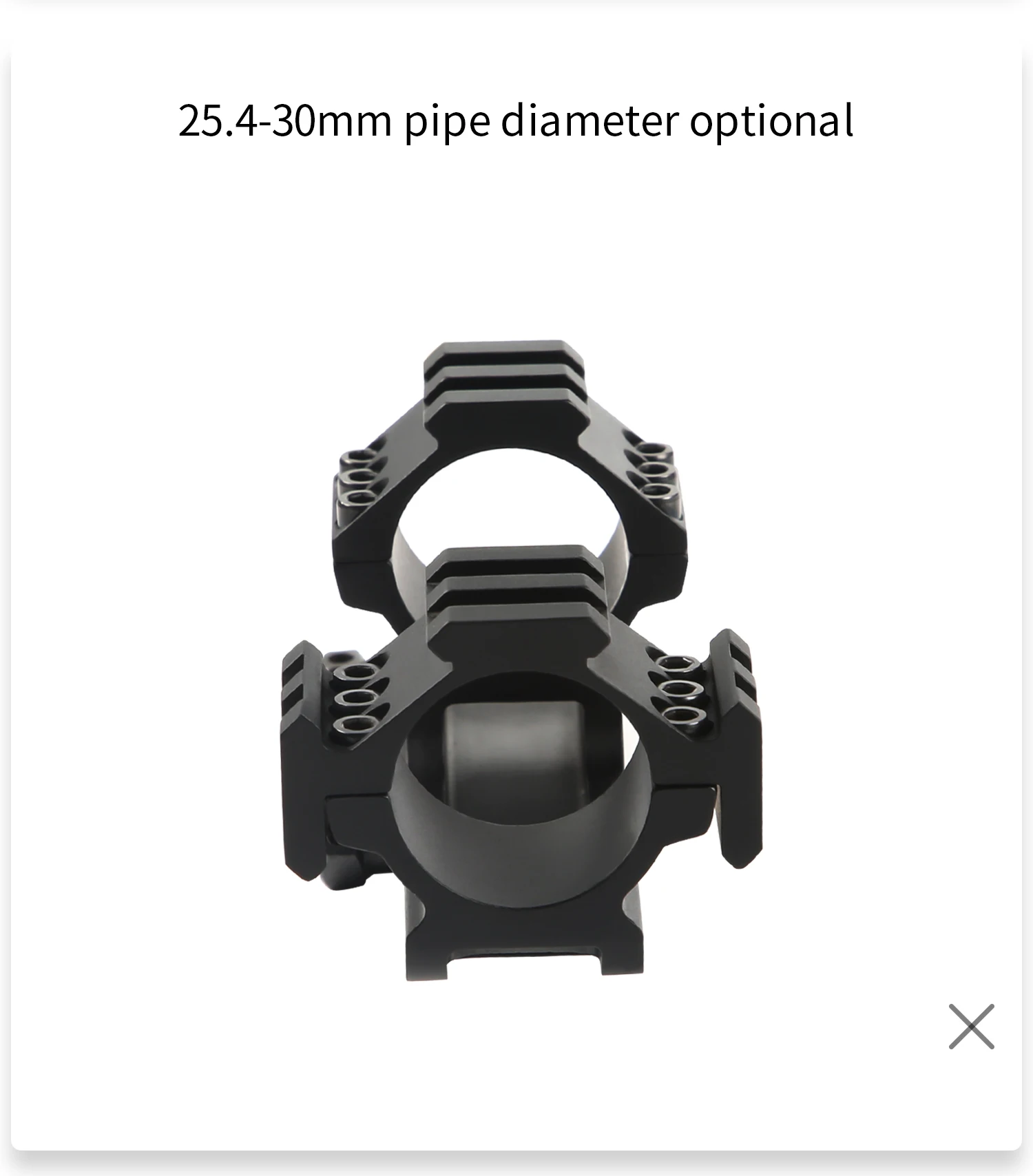 Tactical Rifle Hunting Scope Mounts Voor 30Mm En 25.4Mm Tube Air Gun Zicht Beugel Integrale Ringen Met Bubble niveau Air gun use