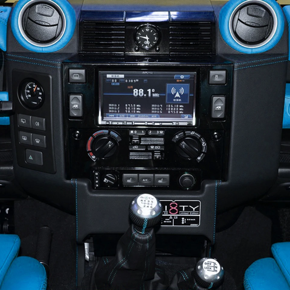 Gruppo Cruscotto Inferiore LHD MTC2827 Per Land Rover Defender (1983-2001, Escluso NAS 1993) - Ricambio Di Alta Qualità - 3