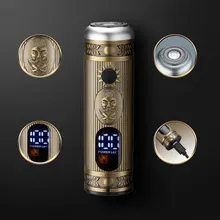 2 In 1 Electric Nose and Ear Trimmer Men's Shaver Rechargeable Hair Removal Eyebrow Trimmer Safety Product Shaver Facial Care