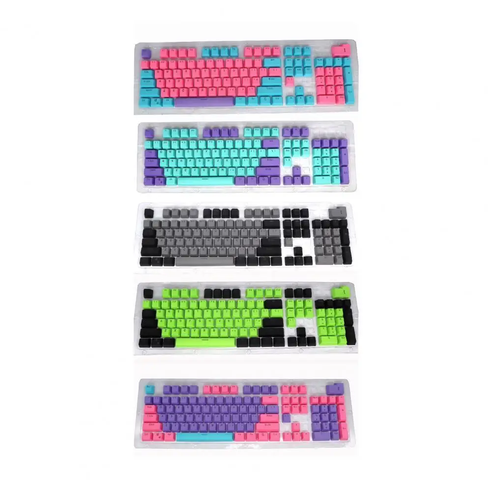 104Pcs Keycaps Normalized Wear resistant PBT Universal Keys Cap Set for