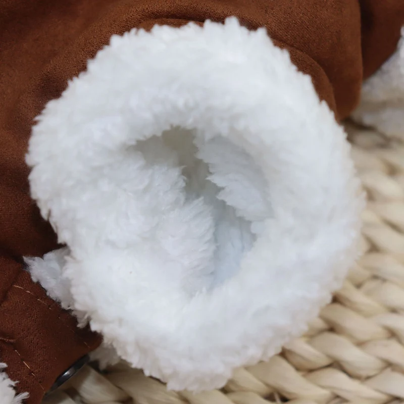 Собака зимнее пальто новая одежда Nordic Стиль, из искусственной замши ...