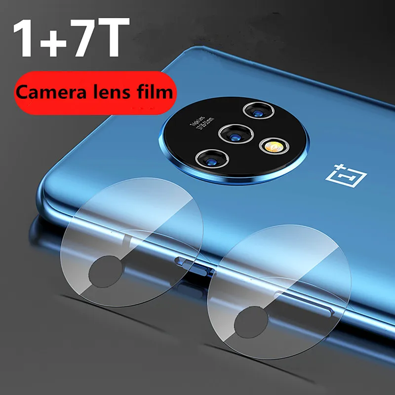 

2Pcs For Oneplus 7T Dedicated camera protective film For Oneplus 1+7T Flexible Camera lens tempered glass film