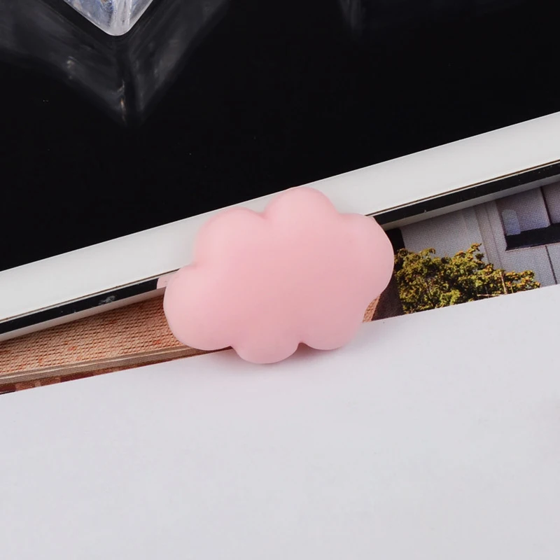 pink 30 шт. Angele Cloud Смола патч ювелирные изделия DIY ремесло головной убор брошь крючком игрушки декор холодильник магнит аксессуар кепки обувь подарок запчасти - Цвет: pink