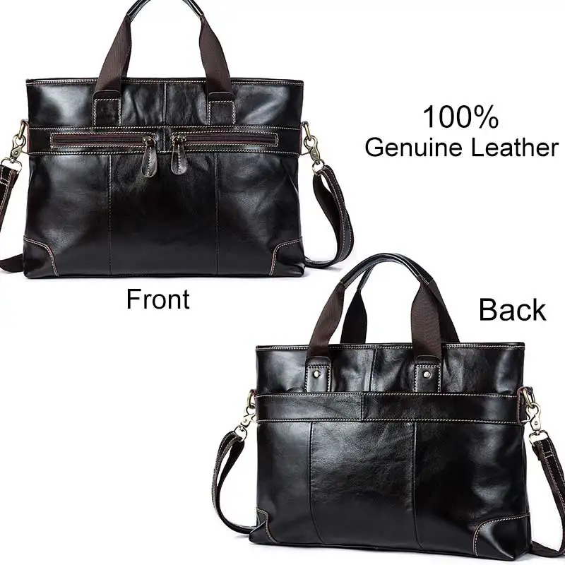 MVA кожаная сумка для ноутбука портфель мужские сумки из натуральной кожи