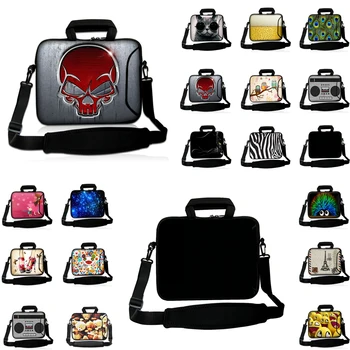 

Capa Para Notebook 15.6 17 17.3 14 15 13 12 10 10.1 inch Laptop Chromebook PC Carry Shoulder Strap Briefcase Messenger Bag Cases
