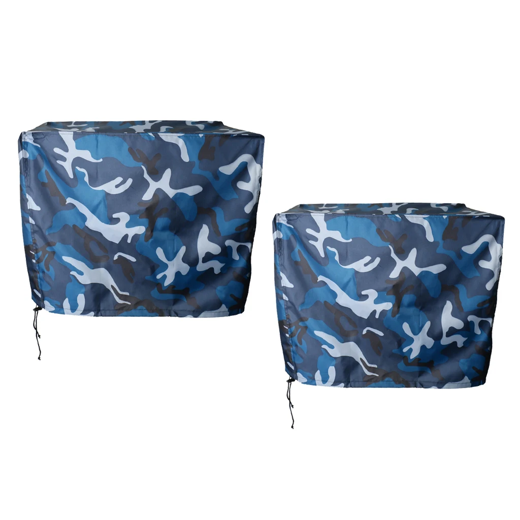 2x Marine Boat Yacht Outboard Engine Motor Cover Rain Dust Protector