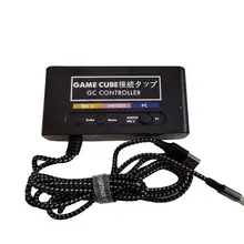 KEBIDU USB адаптер конвертер 4 порта для wii-U PC переключатель конвертер для PC игры аксессуар для контроллеры для GameCube