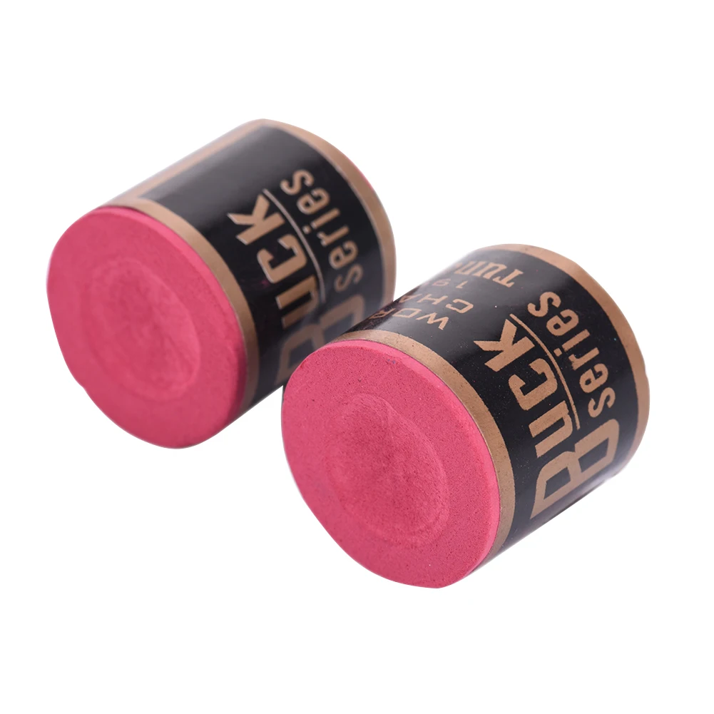 Tiza taco de billar, 2 bloques por caja, punta de taco de billar Premium, mesa de billar