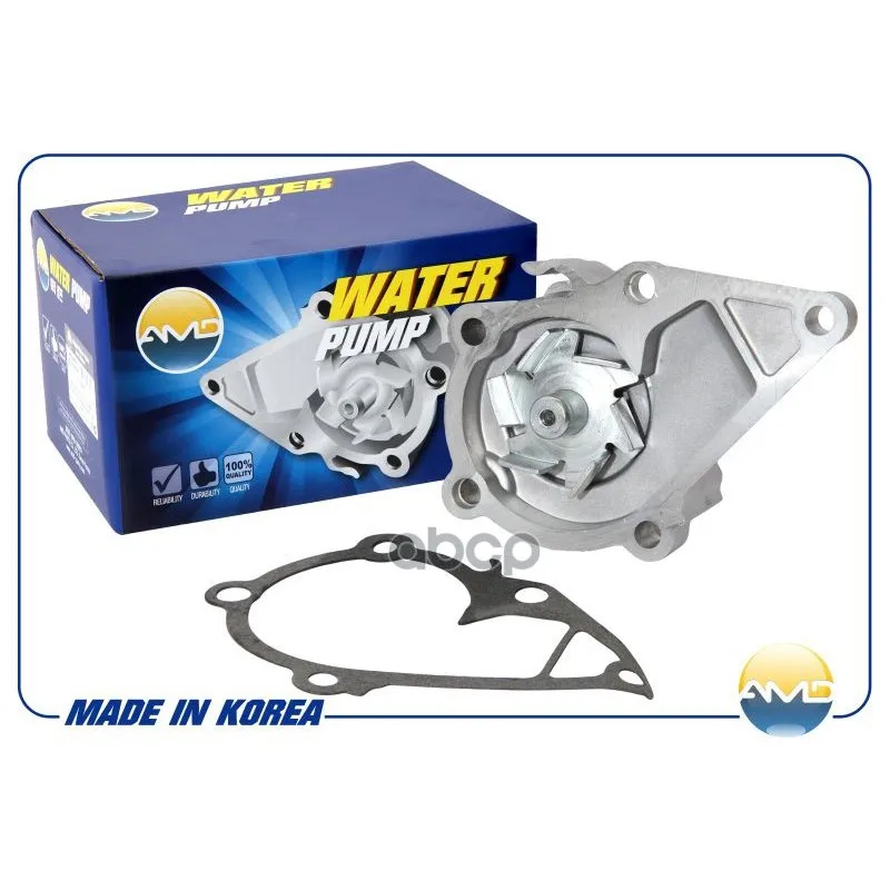 Amd.Pw13_помпа! Hyundai Accent 1.6 01-08, Kia Rio 1.6 06-08 Amd Amdpw13 AMD арт. AMDPW13