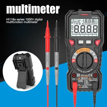 

Digital Multimeter LCD Screen Display Voltage Resistance Tool with Backlight HVR88