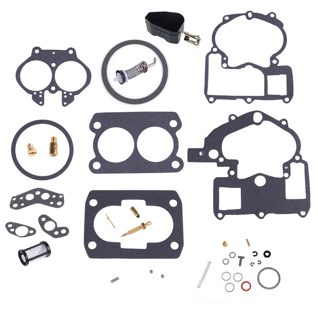 

LETAOSK High Quality Carburetor Rebuild Tool Kit Fit for Mercruiser Marine 2Barrel 3302-804844002