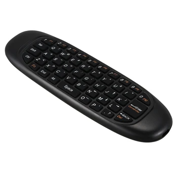 

Mini Wireless Keyboard Air Mouse Remote Controll For Andriod TV Box Color:Black