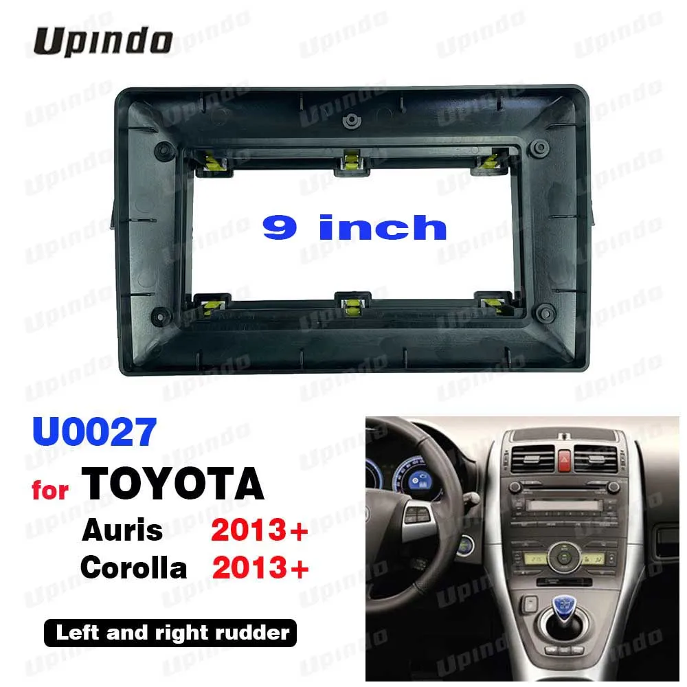 Автомобильный радиоприемник 2 Din 9 дюймов установка DVD GPS Mp5 ABS PC пластиковый корпус