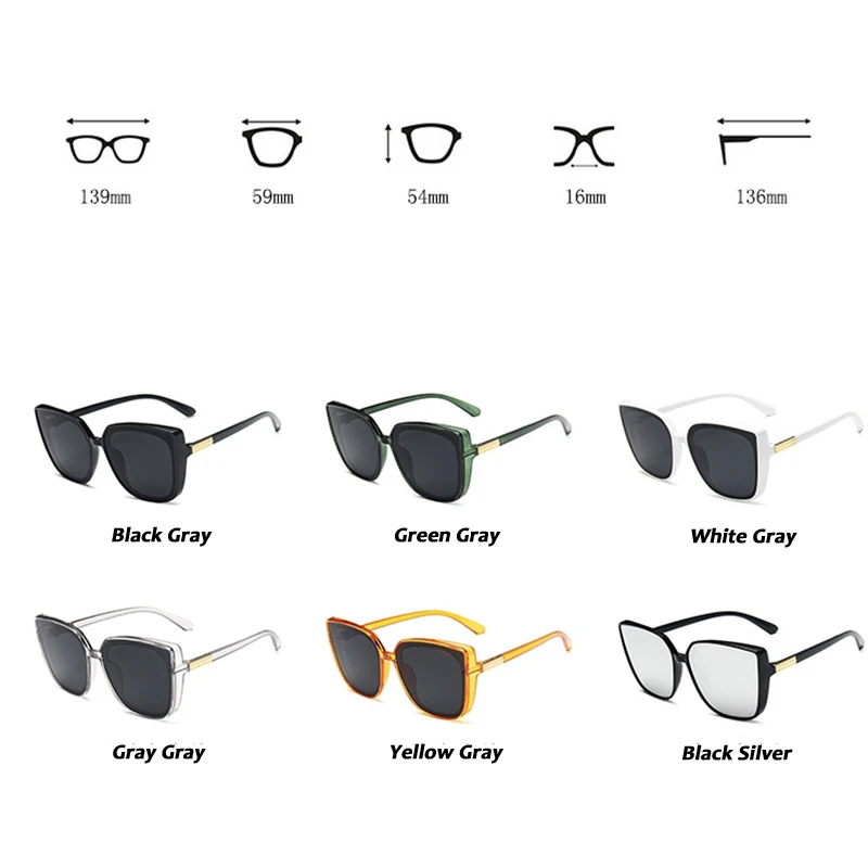 rbrovo cateye designer sunglasses