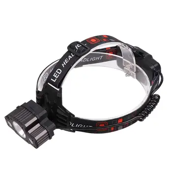 

Super Bright Headlamp Torch USB Rechargeable XHP50+2*XPE Bulb For Outdoor High Lumen Headlight LED Headlamp