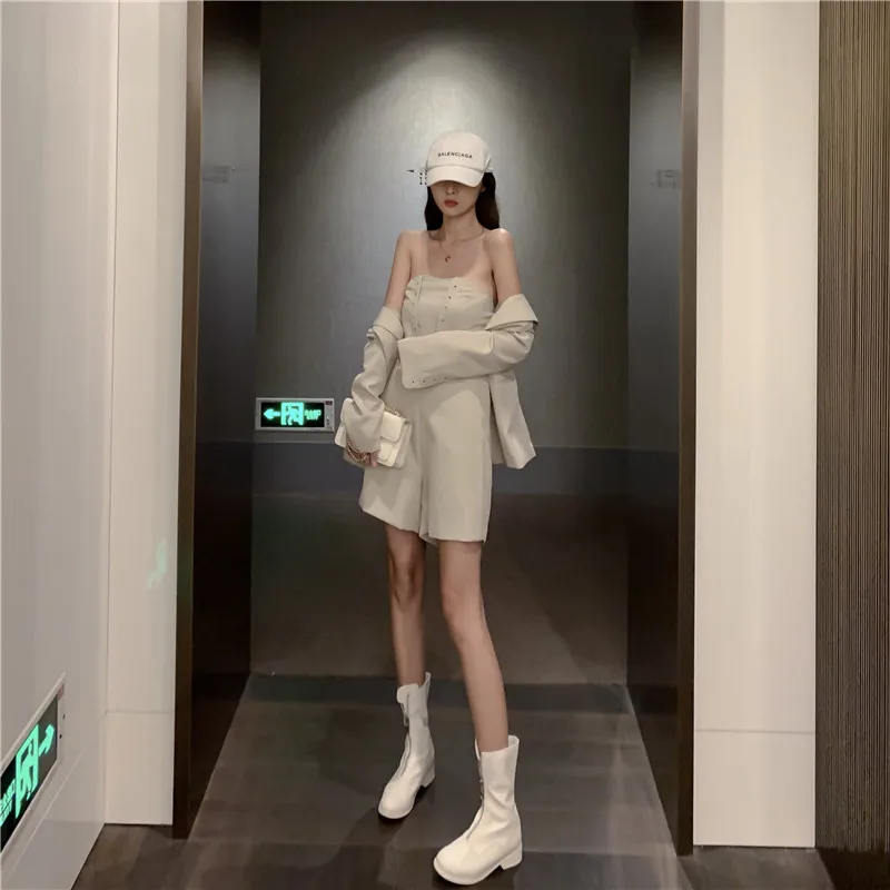 Цена за сетку для фотосессии,, стильный комплект, женский теннисный костюм hong yang Gas, высокий холодный королевский костюм в стиле сестры, топ-труба, комбинезон из двух частей