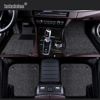

kokololee car floor mats For land rover Range Rover Sport defender discovery 3 4 freelander 2 evoque foot mats accessories