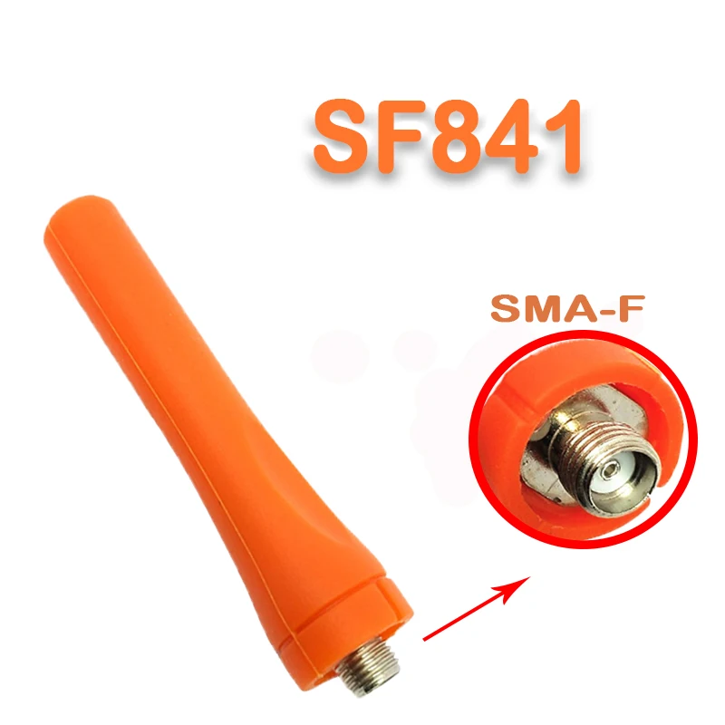 Новая оранжевая антенна OPPXUN SF841 2021 МГц/144 МГц для рации baofeng | Мобильные телефоны и